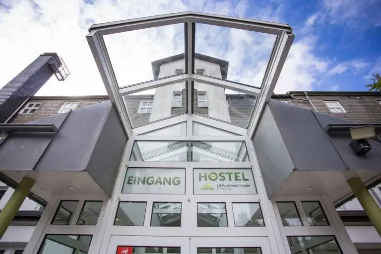Eingangsbereich vomHotel Erlebnisberg Kappe Winterberg